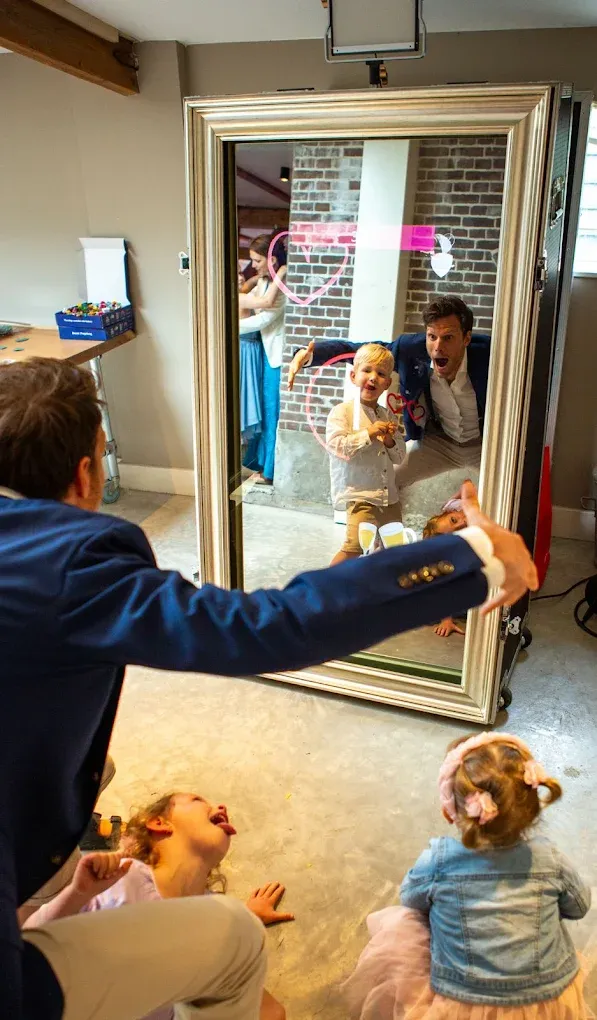 Photobooth in actie